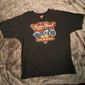 Harley Davidson Men’s black short sleeve tee shirt. XL